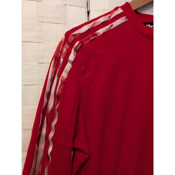 ADIDAS X DANIELLE CATHARI LONG SLEEVES CREW NECK PULL OVER RED SIZE MEDIUM - Picture 5 of 7